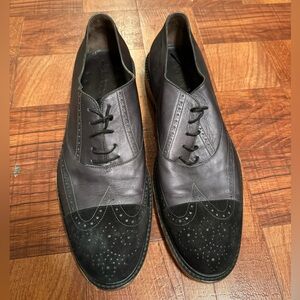 Lanvin Black Leather Footwear